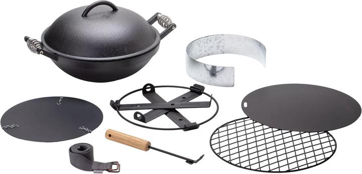 Actual product image Barebones Grill set with pan