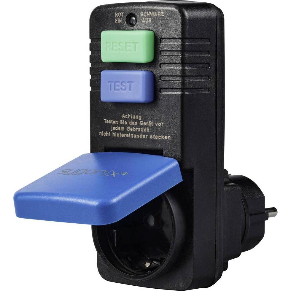 Sygonix, Sicurezza Personale, SY-5732396 Spina Di Protezione Personale 230 V/Ac Nera IP54