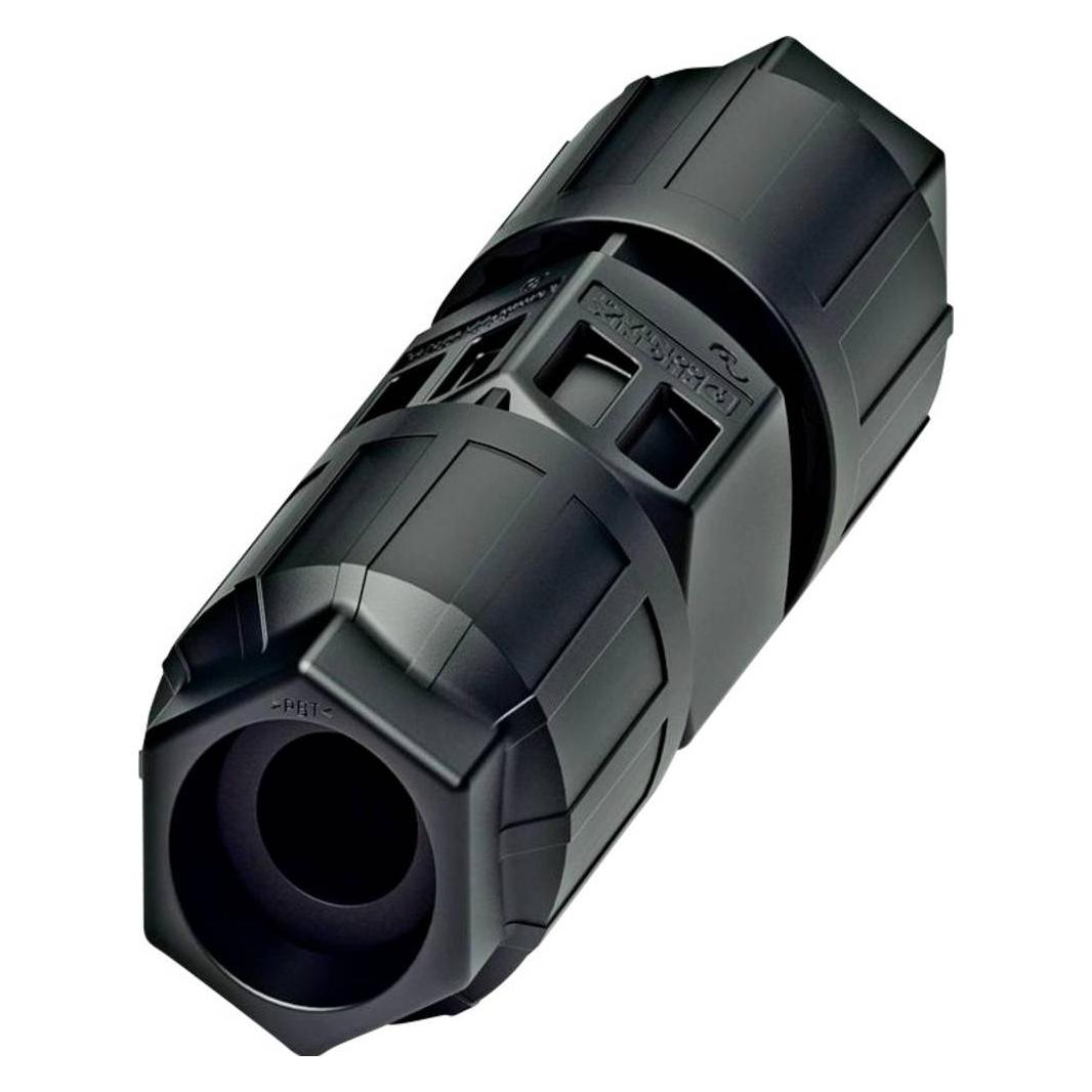 Phoenix Leitungsverbinder, Elektronikkabel + Stecker, Schwarz