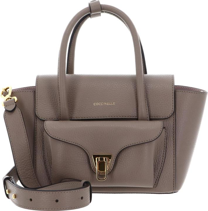 Produktbild Coccinelle Double Beat Grained Leather Handbag