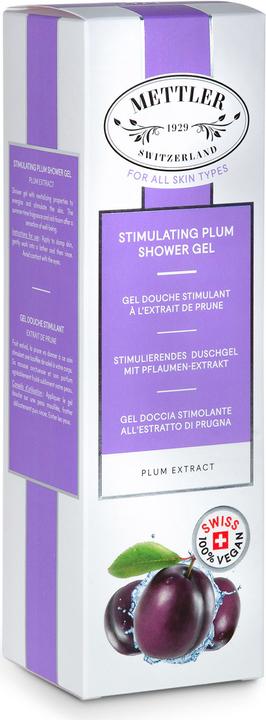 Actual product image Mettler1929 stimulating shower gel with plum extract (200 ml)