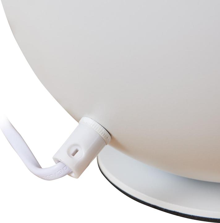 Image du produit Lux.Pro Tischleuchte Lukkodso 1xE27 Ø20x20 cm Metall Weiss (E27)