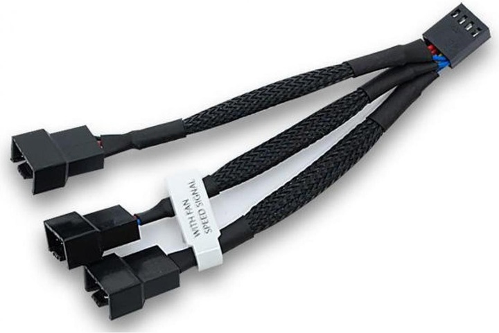 Produktbild EKWB EK-Cable Y-Weiche für 3x 4-Pin-PWM-Lüfter