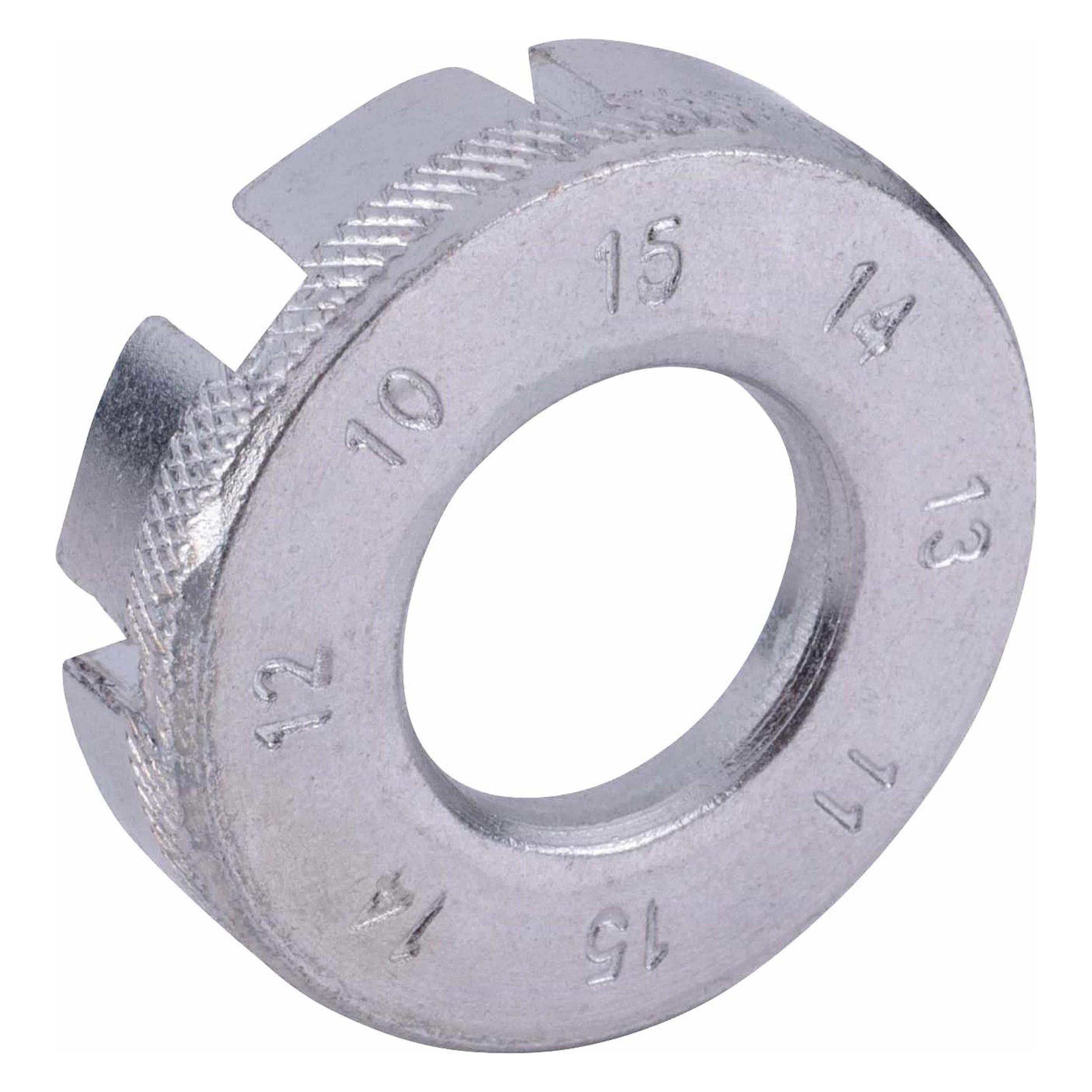 Mozeat Chiave Per Raggi Bici 8 Vie - Tenditore Universale Per Raggi Da 10 A 15 Mm, Centraggio Ruota, Acciaio Temperato Nero