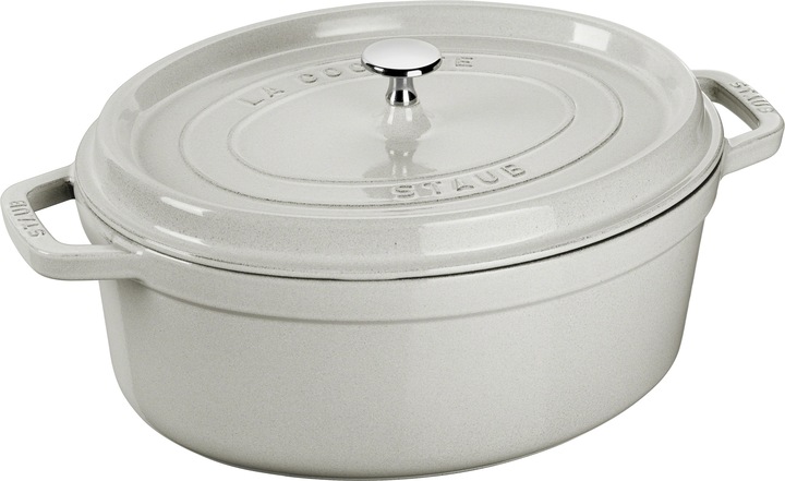 Oval Cocotte (31 cm, Casserole + Stewpot, Cast iron)