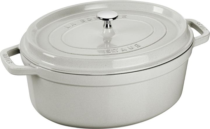 Staub Oval Cocotte (23 cm, Casserole + Stewpot, Cast iron)