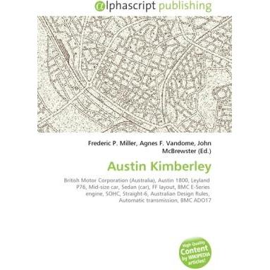 Austin Kimberley, Ratgeber