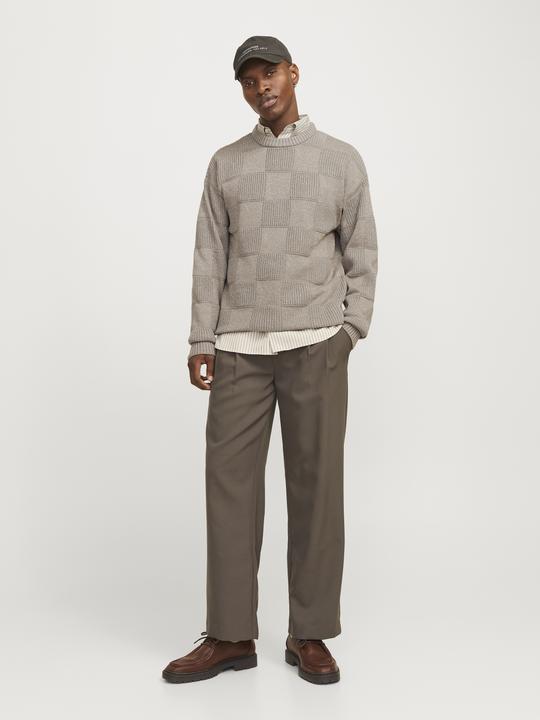 Actual product image Jack & Jones Checked knitted jumper Knitted jumper (S)