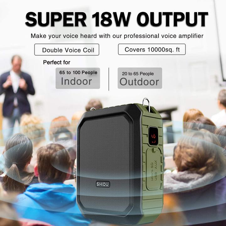 Produktbild Shidu 18W Wireless Bluetooth Wasserdicht Sprachverstärker