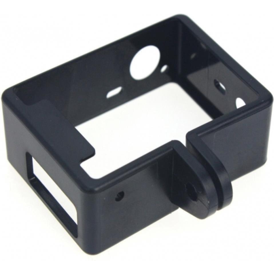 Thumbnail - PowerGuard Grosse Rahmen Halterung Frame Case für GoPro Hero (mit BacPac fixiert) (4), Action Cam Zubehör, Schwarz
