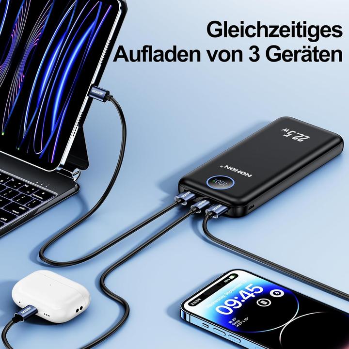 Produktbild Nohon Powerbank (10000 mAh, 22.50 W)