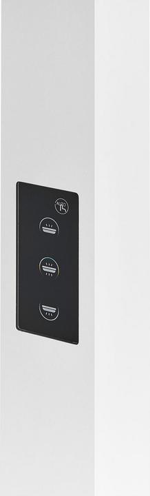 Image du produit Beliani Lampe de bureau LED métal blanc à pince OCTANT