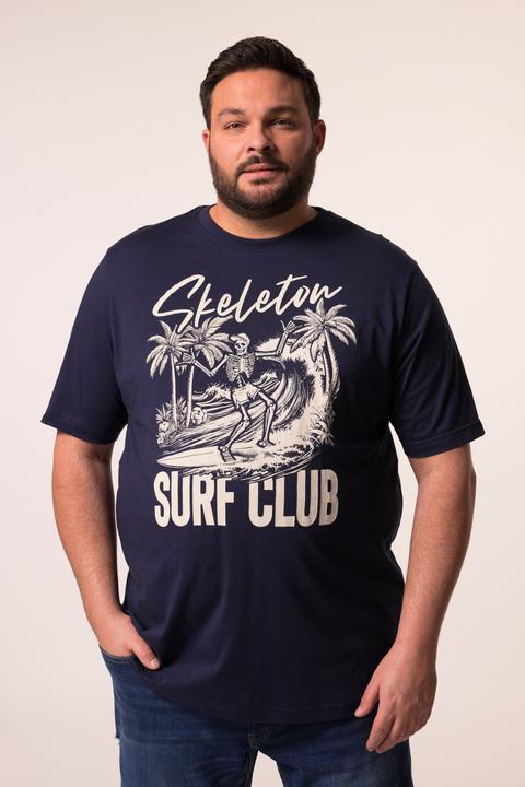 Immagine prodotto Men+ T-shirt con stampa, scollo a girocollo e mezze maniche, fino alla tg. 8XL (3XL)