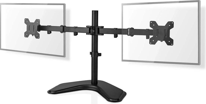 Produktbild Nedis Schreibtisch Monitorhalterung | 2 Bildschirm(e) | 15 - 32 " | 75x75 / 100x100 | Vollbeweglich (32")