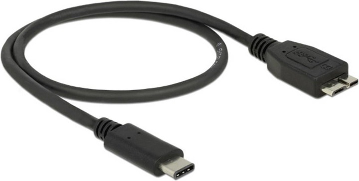 Actual product image Delock USB 3.1 connection cable (0.50 m, USB 3.1)