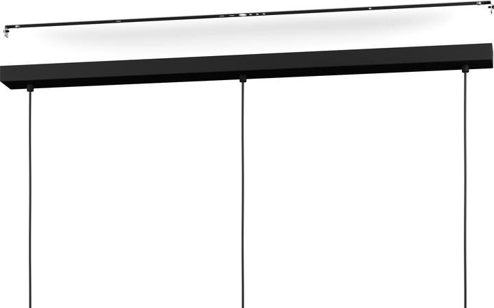 Produktbild EGLO Balamorta-Z Long Table Pendant - Black L78 - RGB + TW - Zigbee, Bluetooth (1500 lm)