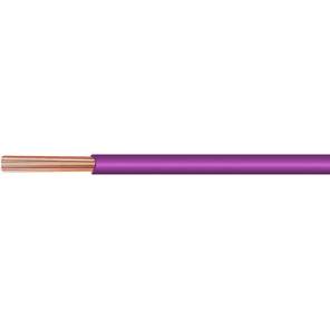 RND Electronics, Kabelleitung, Litze LSZH 2.5mm² Nur Kupfer Violett H07Z-K 100m (100 m)
