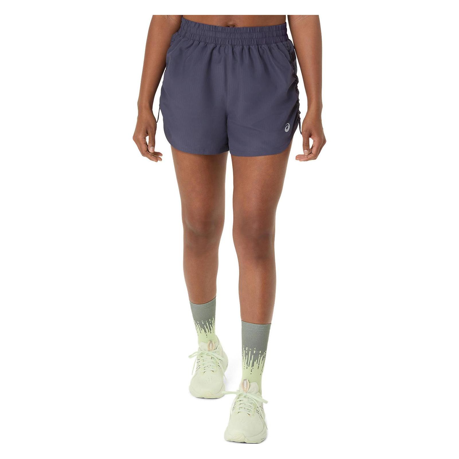 Asics Performance, Vrouwen, Sportbroek, Nagino Run Adjustable 4in Short (S), Paars
