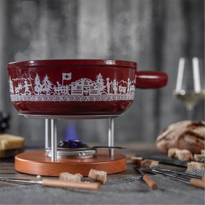 Image du produit Kuhn Rikon Set à fondue au fromage Alpweide (Fondue au fromage)