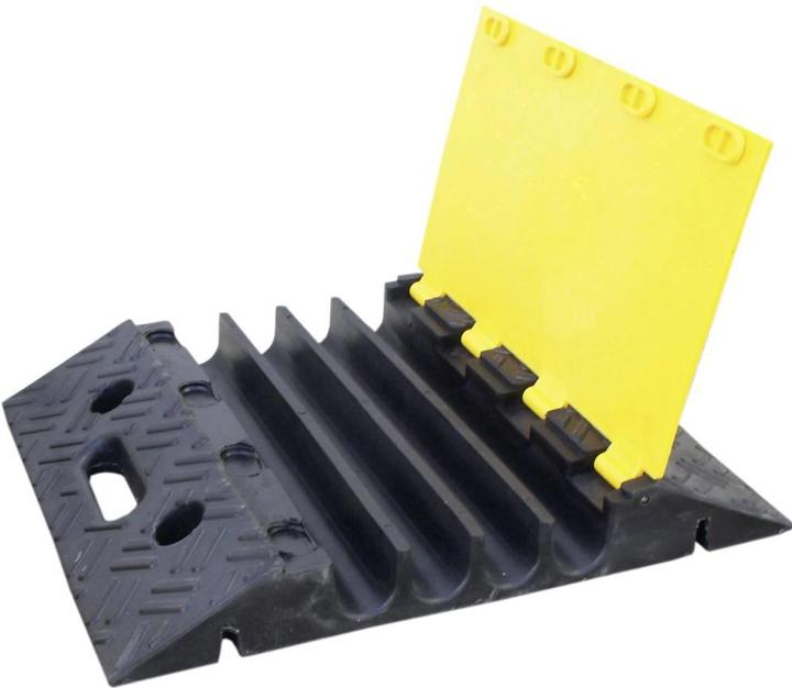 Produktbild Viso Kabelbrücke CP402 (L x B x H) 500 x 400 x 70 mm Schwarz, Gelb Inhalt: 1 St. (Kabelbrücke, 50 cm)