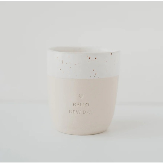 Actual product image Eulenschnitt Mug "Hello New Day" - by (350 ml)