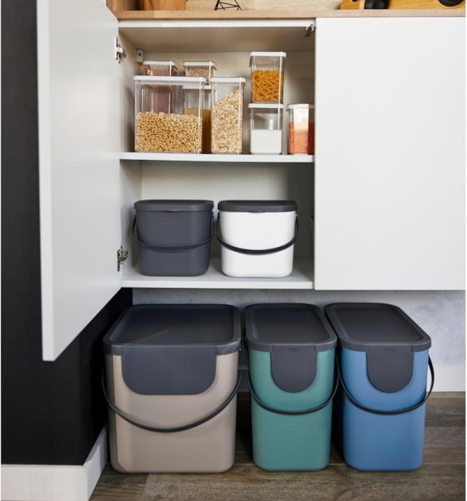 Immagine prodotto Rotho Set di 3 sistemi di riciclaggio (120 l)