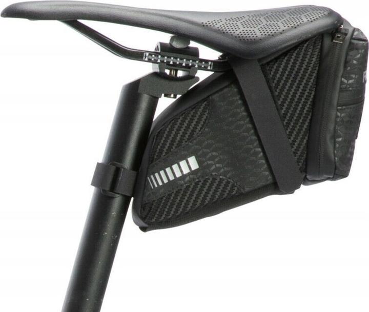 Rockbros C29-BK waterdichte fietstas voor onder het zadel - zwart (1.50 l, Zadeltas)