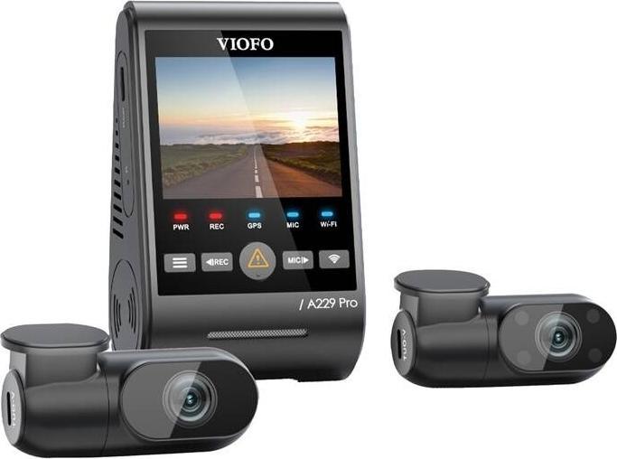 Produktbild Viofo A229 Pro 3CH (Eingebautes Display, Eingebautes Mikrofon, WLAN, 4K)