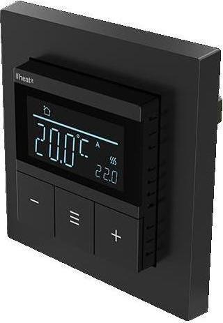 Actual product image Heatit Pro Thermostat (Black Matt)