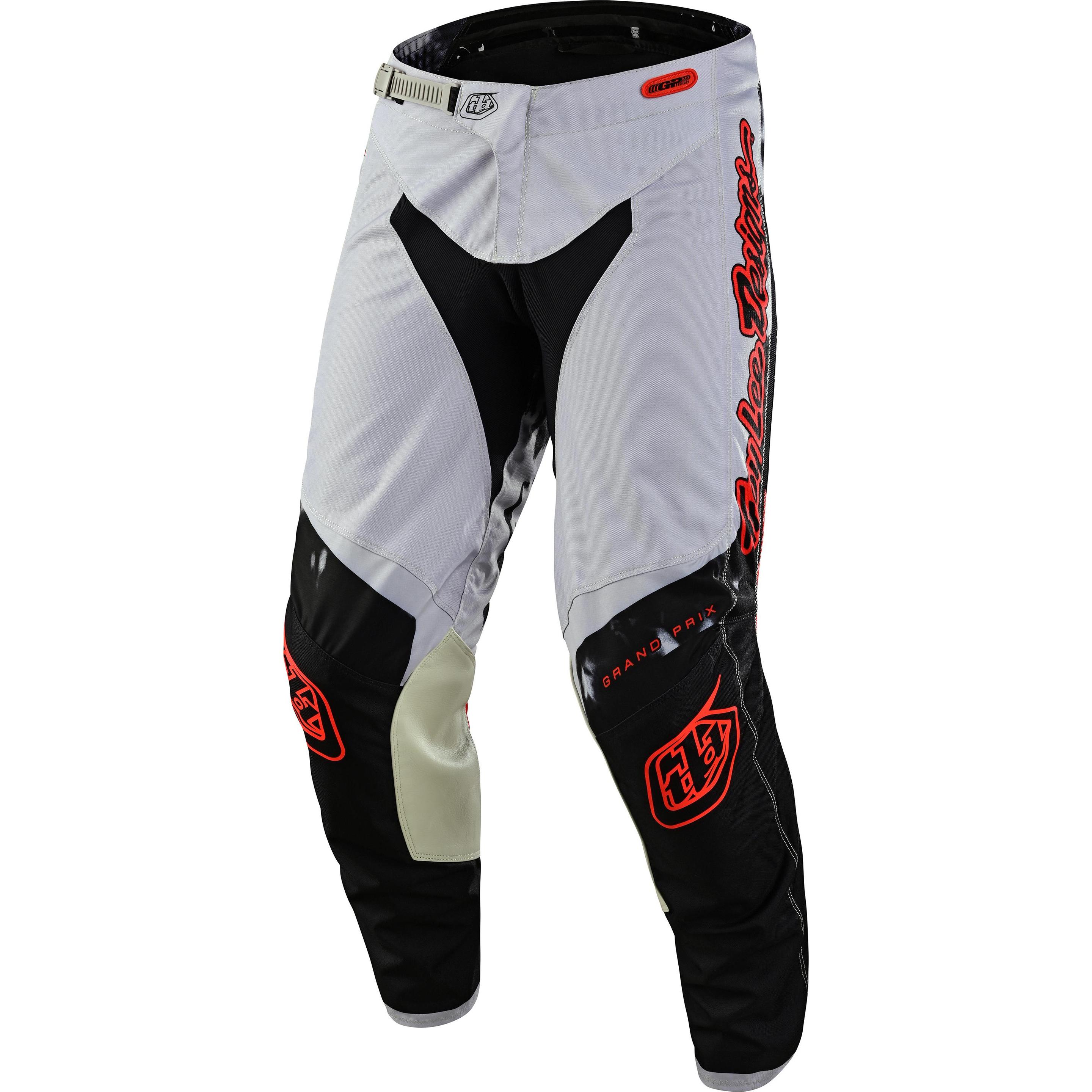 Troy Lee Designs, Herren, Velohosen, GP Pant, Astro, light gray/orange, 36 (36), Grau, 36