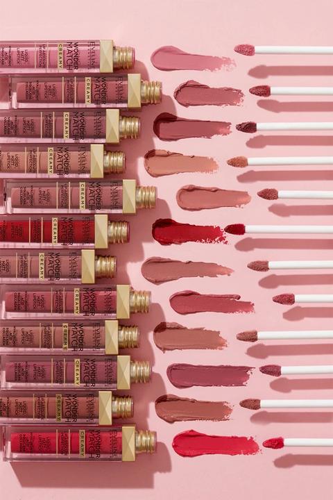 Productafbeelding Eveline Wonder Match Matte Vloeibare Lipstick 10 - 68ml (Bessenroos)