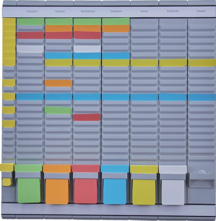 Productafbeelding Franken Planningsbord 7träg.20fächer (47,5 x 49 cm)