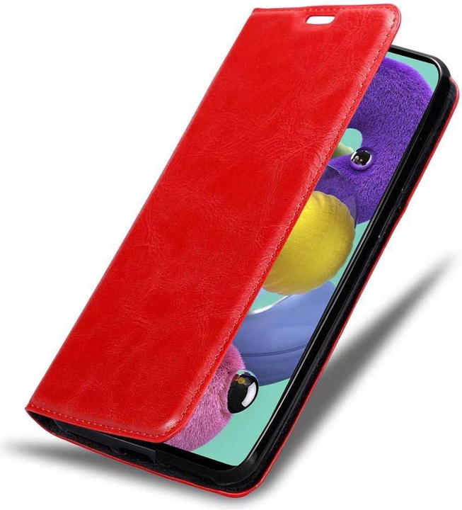 Actual product image Cadorabo Book Invisible Magnet Cover (Samsung Galaxy A91)
