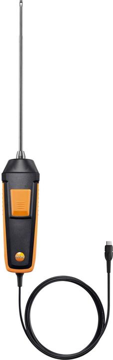 Testo Temperature sensor, PT100, needle point x 200mm PT100, max.temp 400 °C (Tentacles)