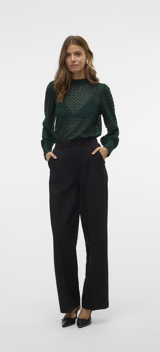 Immagine prodotto Vero Moda Vmbecca Ls High Neck Lace Top Jrs Noos (L)