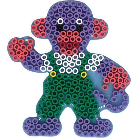 Thumbnail - Hama Perlen Strijkkralenbordje - Aap