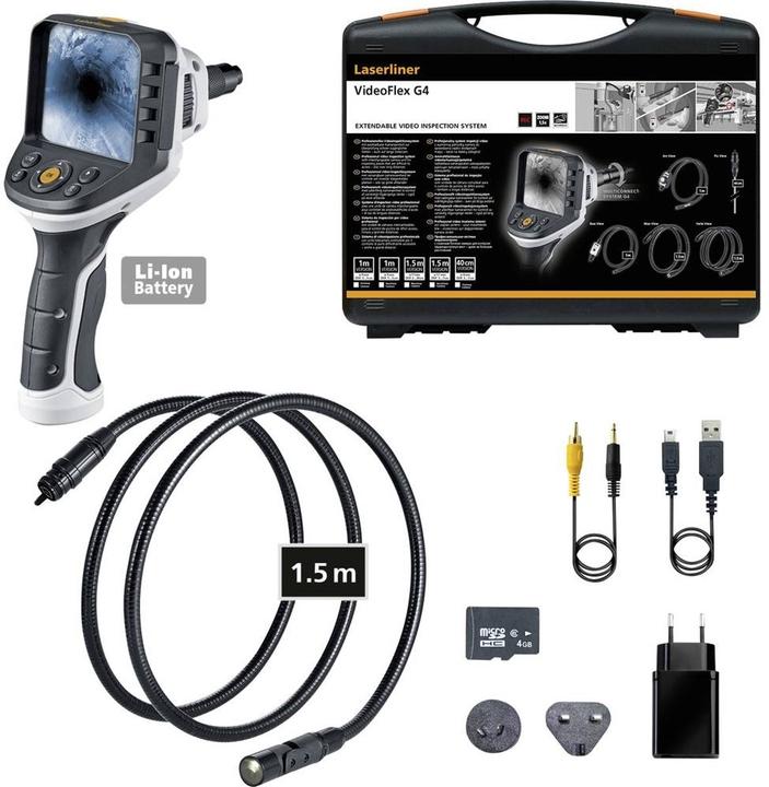 Produktbild Laserliner Endoskop Professionelles Videoinspektionssystem mit stufenweise verstellbarem Schwenkbereich