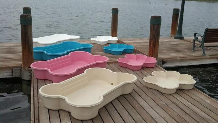 Actual product image Neogard Paw shape dog pool (Dog pool)