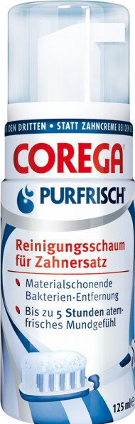 Image du produit Corega Mousse nettoyante Purfrisch (125 ml)