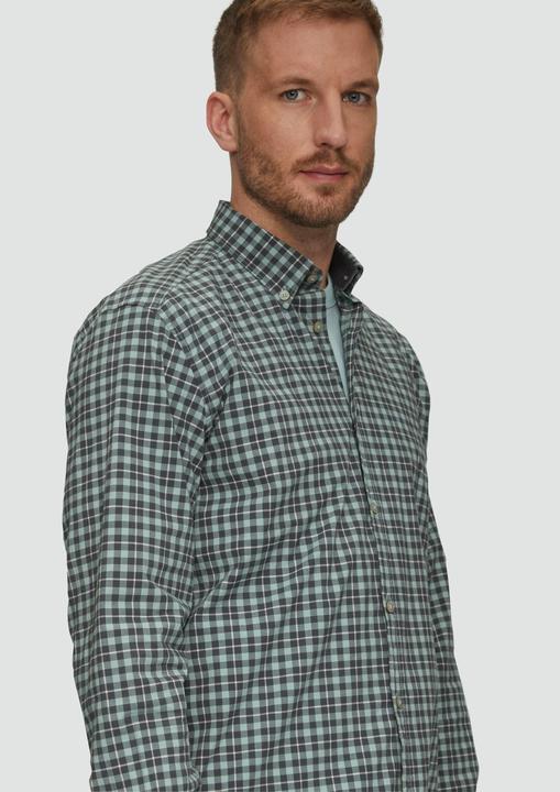 Produktbild S.Oliver Hemd Regular Fit: Hemd aus Baumwollstretch mit Button-Down-Kragen (S)