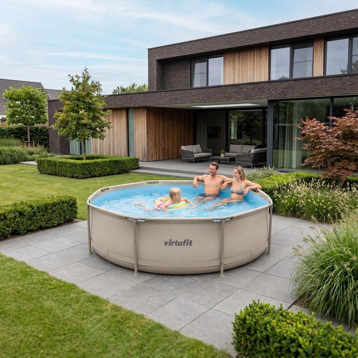 Produktbild Virtufit Rundes Schwimmbecken (244 x 76 cm)