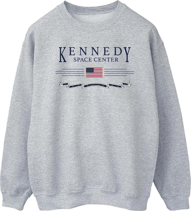 Actual product image Nasa Mens Kennedy Space Centre Explore Sweatshirt (L)