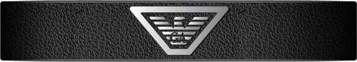 Immagine prodotto Emporio Armani Bracciale con logo dell'aquila (24.70 cm, Acciaio inossidabile, Cuoio)