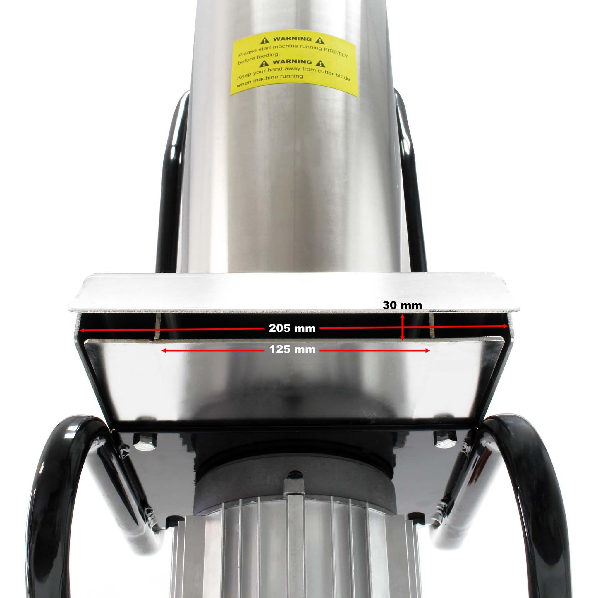 Wiltec Obsthäcksler 1100W 1,5PS 2800U/min 1000kg/h Edelstahl Obstmühle Kernobst, Entsafter, Blau