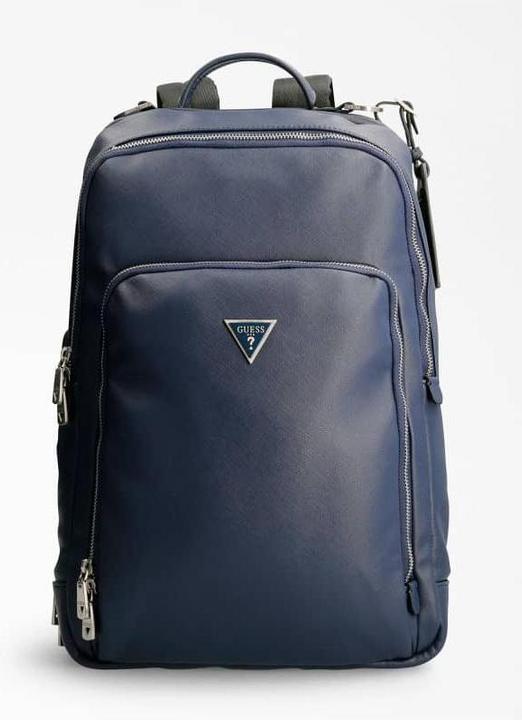 Actual product image Guess Certosa, Textile Backpack, Blue, HMCERT, For Women