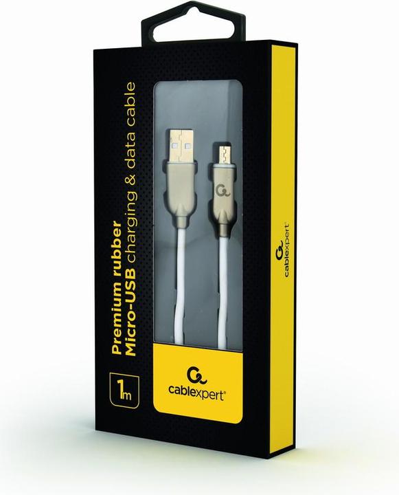 Actual product image Cablexpert CC-USB2R-AMMBM-1M-W (1 m, USB 2.0)