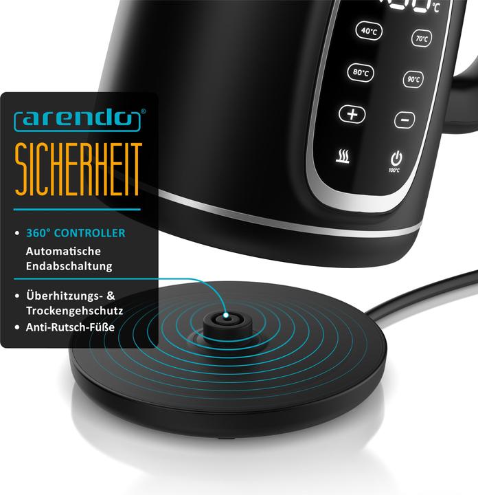 Actual product image Arendo Kettle (1.70 l)