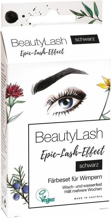 Produktbild BeautyLash Vegan Färbeset für Augenbrauen und Wimpern (Schwarz)