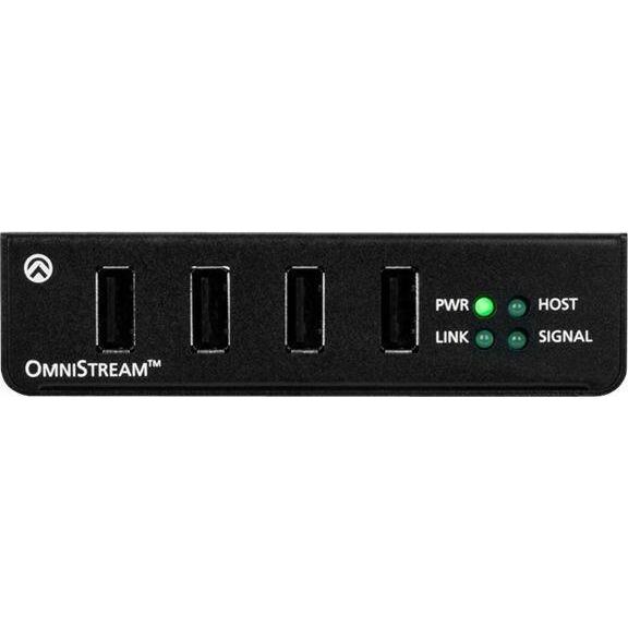 Thumbnail - Atlona OmniStream AVoIP IP to USB Adapter, Device Side (USB 2.0, RJ45 (1x)), Netzwerkadapter