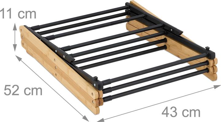 Actual product image Relaxdays Klappbarer Wäscheständer